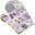 Adela 28 × 18 cm 66/243 patchwork lilac