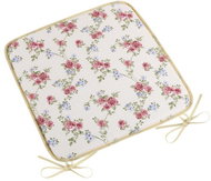 BELLATEX Seat DITA 34/404 - smooth 40 × 40, sprouting rose - Chair Cushion