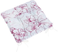 BELLATEX Seat Adéla 41/184 quilted 40 × 40 cm burgundy - Chair Cushion