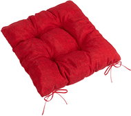 BELLATEX Seat LADA 41/014 quilted 40 × 40 cm red Uni - Chair Cushion