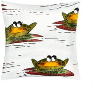 BELLATEX Ellik cushion 35 × 40 7023/151, frog - Pillow