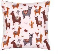 BELLATEX Ellik cushion 35 × 40 7023/177, llama pink - Pillow