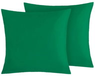 BELLATEX Povlak na polštář 4h:SET 2 ks Povláček bavlna 91/236 40 × 40 cm tm. zelená - Pillowcase