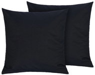 BELLATEX Povlak na polštář 4h set 2 ks Povláček bavlna 91/299 40 × 40 cm černá - Pillowcase