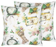 BELLATEX Povlak na polštář 4h set 2 ks Povláček Vánoce 40 × 40 cm 55/CH27 vánoční čas - Pillowcase