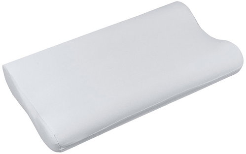 BELLATEX Pillowcase – Lux Elastan Anatomical Pillow, 60 × 33 cm, 342 grey - Pillowcase - Main image