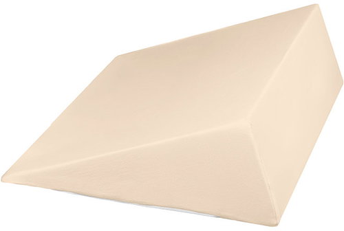BELLATEX Pillow Cover – Wedge Headrest 80 × 50 × 20 cm 315 Uni Beige, elastane - Pillowcase - Main image