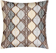BELLATEX Povlak na polštář Povláček 90/351 40 × 40 cm hnědé vlnky - Pillowcase
