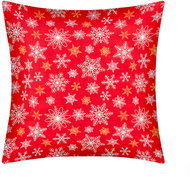 BELLATEX Povlak na polštář Povláček Vánoce 40 × 40 cm 55/920 hvězdičky na červené - Pillowcase
