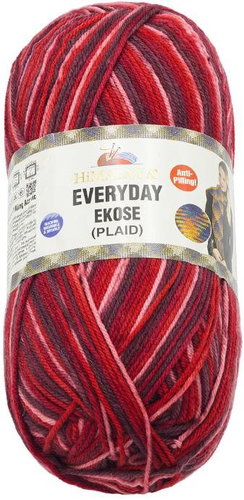 BELLATEX Příze HiMALAYA EVERYDAY EKOSE 200g - 241-01 červená, růžová - Yarn - Main image
