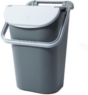 Belli E Forti Sorted waste bin TOWER, stackable, grey, plastic, 40 l - Rubbish Bin