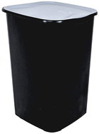 Belli E Forti RECYCLING sorted waste bin, black, plastic, grey lid, 50 l - Rubbish Bin