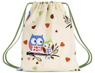 Bellatex School bag 30 × 40 cm, 4221/019, owls - Drawstring Bag