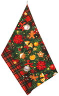 Bellatex 318 Towel 1 piece, 50 × 70 cm, christmas plaid - Kitchen Towel