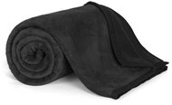 BELLATEX Korall Micro 150 × 200 cm, black - Blanket