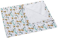 Bellatex Bára baby blanket 528/421, white, giraffe motif - Blanket