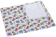 Bellatex Bára baby blanket 528/424, white, animal superheroes motif - Blanket