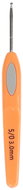 BELLATEX Metal hook with plastic handle 14 cm No. 3 mm - Crochet Hook