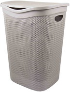 Belli E Forti Rata laundry basket with lid 55 L, beige - Laundry Basket