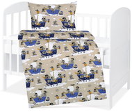 BELLATEX Baby bedding Agata 90/049 sailor, 90 × 135, 45 × 60 - Crib Bedding