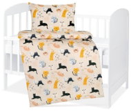 BELLATEX Baby bedding Agata 90/091 cats, 90 × 135, 45 × 60 - Bed Linen