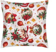 BELLATEX Christmas cushion 45 × 45 cm, 55/132 Christmas decorations gold - Pillow