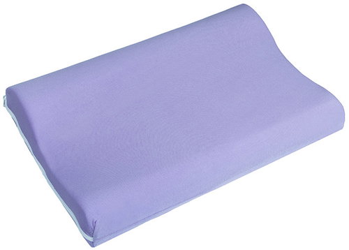 BELLATEX Anatomical half jersey 2003/019, 45 × 30 cm, purple - Anatomical Pillow - Main image