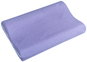 Anatomical Pillow BELLATEX Anatomical terry polo 2002/019 45 × 30 cm, purple - Anatomický polštář