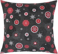 BELLATEX Christmas cushion 40 × 40 cm 55 / 121 Christmas decorations grey - Pillow