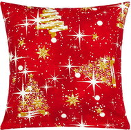 BELLATEX Christmas cushion 40 × 40 cm 55 / 126 Christmas tree gold - Pillow