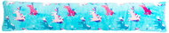 BELLATEX Lin sealing roller 15 × 85 cm 7595/179 unicorn turquoise - Pillow