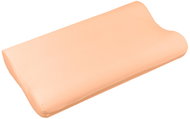 BELLATEX Polštář Anatomický pol. LUX 2021 / 307 60 × 33 líná pěna, povlak ELASTAN losos - Pillow
