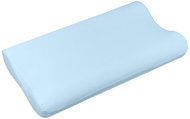BELLATEX Polštář Anatomický pol. LUX 2021 / 324 60 × 33 líná pěna, povlak ELASTAN modrý - Pillow