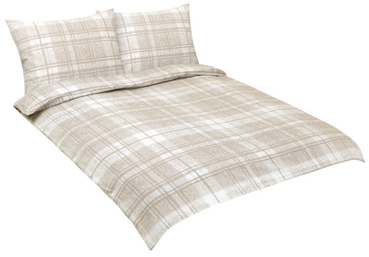 BELLATEX krepp F 80/311 bézs 1 darab 240 × 220, 2 darab 70 × 90