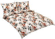BELLATEX Linen crepe F 80/807 autumn leaves 1 piece 180 × 200, 2 pieces 70 × 90 - Bed Linen