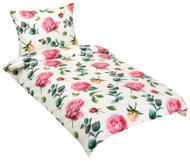 BELLATEX Povlečení bavlna 90/654 pivoňka 140 × 200, 70 × 90 cm - Bed Linen