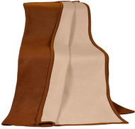 BELLATEX Sydney 5014/033 150 × 200 light / dark brown - Blanket
