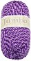 Bellatex Jumbo yarn 100g - 960+959+956 purple mohair - Yarn