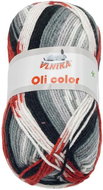 Bellatex Yarn Oli Color 100g - 300 grey, black, red - Yarn