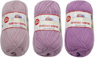 BELLATEX s. r. o. Yarn Everyday Senfoni 3 × 100 g - 71009 purple - Yarn