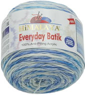 BELLATEX s. r. o. Yarn Everyday Batik 140 g - 74206 blue, white - Yarn
