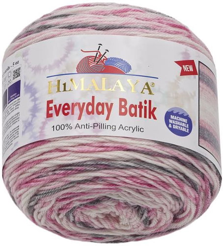 BELLATEX s. r. o. Yarn Everyday Batik 140 g - 74208 pink, beige - Yarn - Main image