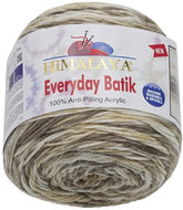 BELLATEX s. r. o. Yarn Everyday Batik 140 g - 74214 beige, brown - Yarn