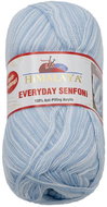 BELLATEX s.r.o. Příze Everyday Senfoni 100 g - 71003-24 bílomodrá - Yarn