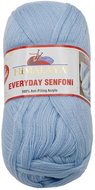 BELLATEX s.r.o. Příze Everyday Senfoni 100 g - 71003-25 modrá - Yarn