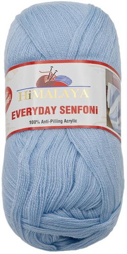 BELLATEX s.r.o. Příze Everyday Senfoni 100 g - 71003-25 modrá - Yarn - Main image