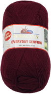 BELLATEX s.r.o. Příze Everyday Senfoni 100 g - 71020-20 vínová - Yarn