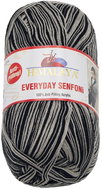 BELLATEX s. r. o. Yarn Everyday Senfoni 100 g - 71028-47 black, beige - Yarn