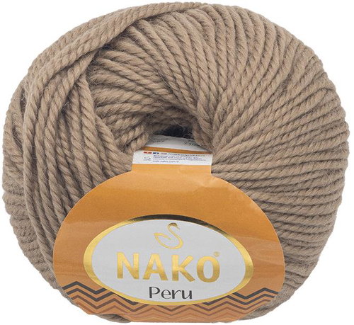 Bellatex Příze Peru 100 g - 10257 tmavě béžová - Yarn - Main image