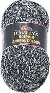 Bellatex Příze Dolphin animal color 100 g - 83109 černá, bílá - Yarn